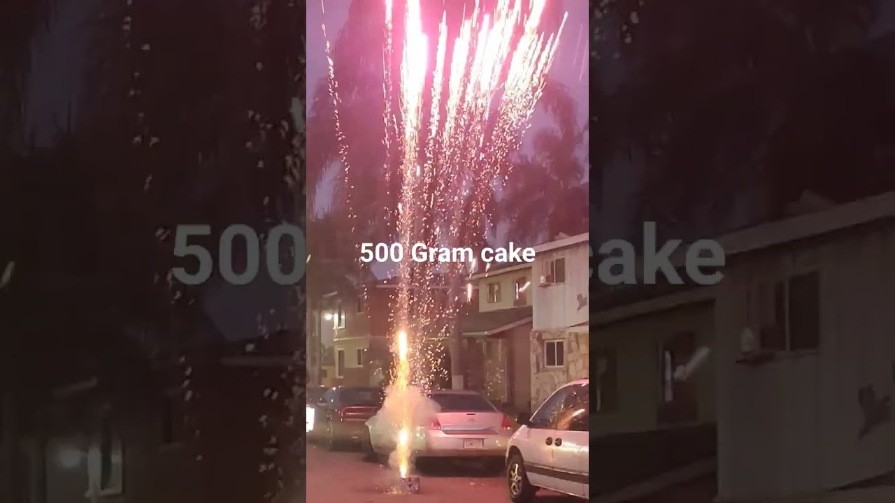 Lighting a 500gram cake 3107564110 we in the laarea this ain't nun compare to what we really have