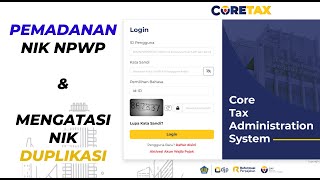 How to Match NIK NPWP on DJP Online Tax / Overcoming NIK Duplication screenshot 1