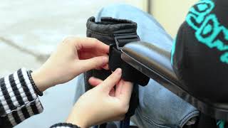 How To Install Cup Bottle Holder for your Wheelchair/Rollator/Baby Stroller/Walker/Knee Scooter
