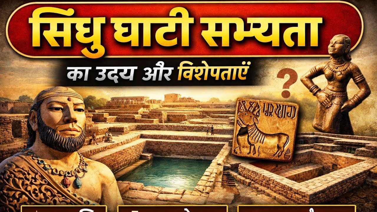 Indus Valley Civilization: Rise & Features ।। Harappan Civilization।।सिंधु घाटी सभ्यता का इतिहास