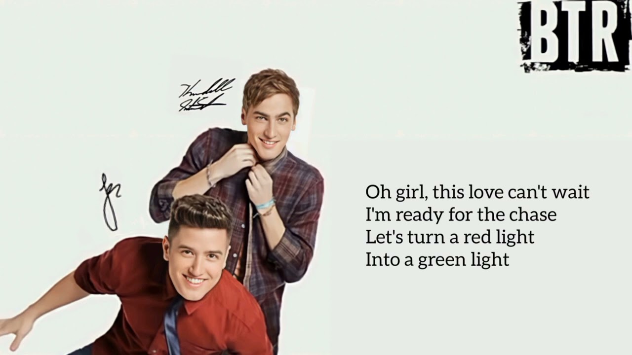 Kendall Schmidt, Logan Henderson - Redlight Greenlight (Lyrics)