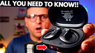 Treblab X3-Pro Wireless Earbuds With Earhooks Full Review