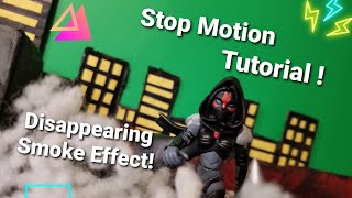 Stop Motion Tutorial! Smoke Bomb's/ Smoke Pellet! Disappearing Effect! Animation 2022!π₯π₯
