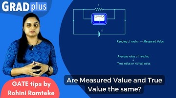Are Measured Value and True Value the same? Electrical and Electronic Measurements for GATE.