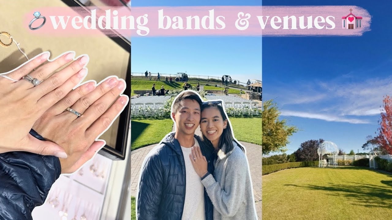 WEDDING venue touring & ring shopping!