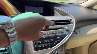 Walk around and test drive 2010 Lexus  rx350