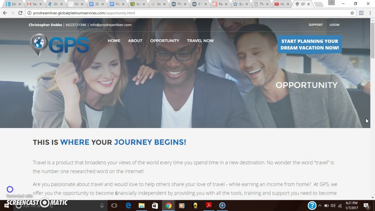GPS Global Platinum Services Getting Started: Enrollment