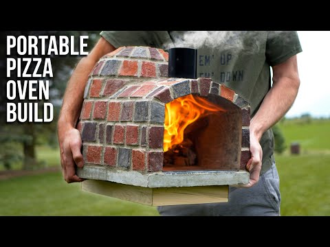 DIY Portable Wood Fire Pizza Oven Build