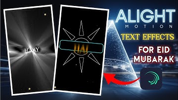 Eid Mubarak Xml File | Alight Motion Video Editing Eid Mubarak Song | Eid Mubarak 2025 XML