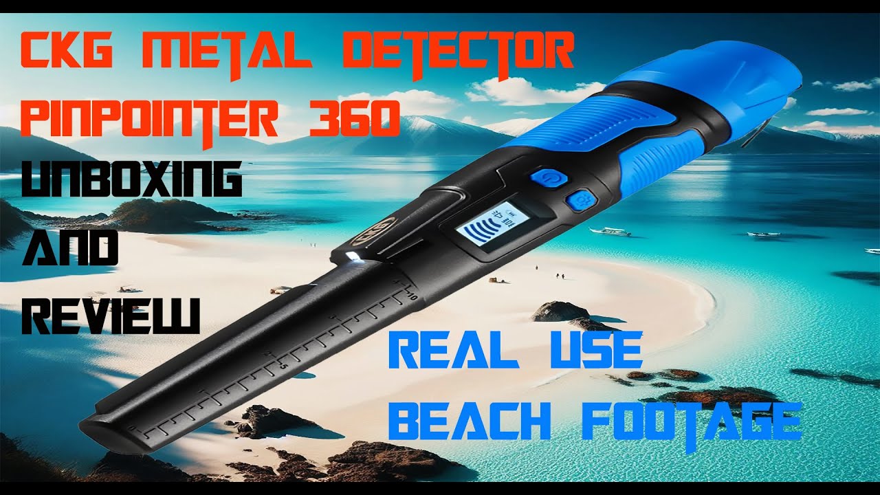Is This The Best Waterproof Pinpointer For Metal Detecting? CKG Metal Detector Pinpointer 360 Review