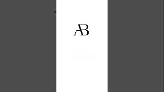 AB logo design #design #logodesign #logo #illustrator