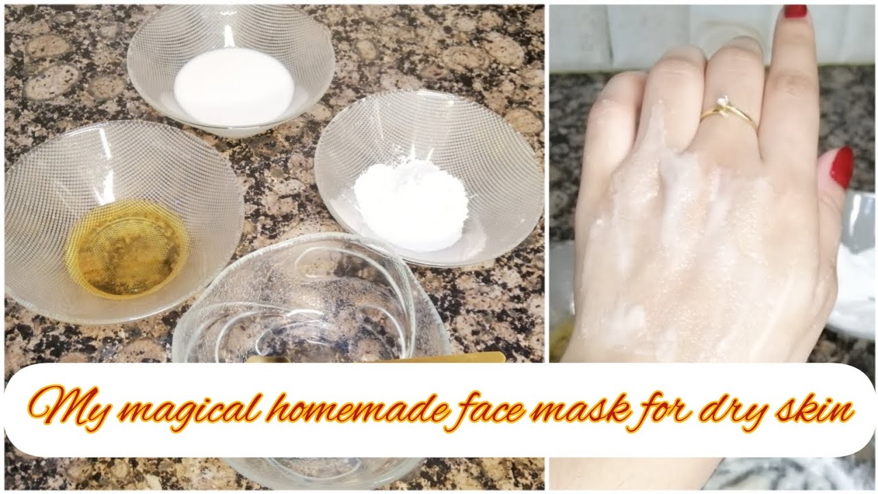 My magical homemade facemask for dry skin Homemade ricehoney face