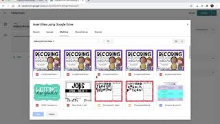 How to Assign Google Slides and Docs in Google Classroom