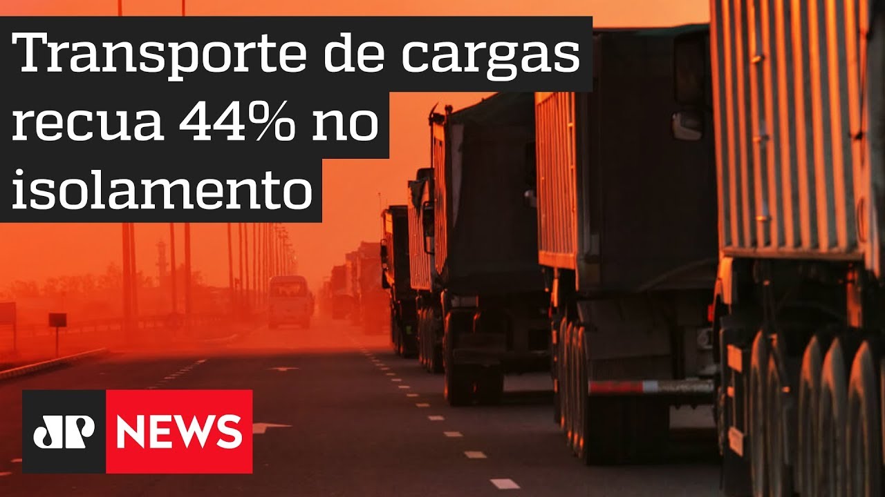 Transporte de cargas despenca com isolamento e governo promete ajuda a caminhoneiros YouTube Transporte de cargas despenca com isolamento e governo promete ajuda a caminhoneiros YouTube