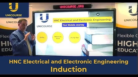 HNC Electrical and Electronic Engineering Induction | UniCourse