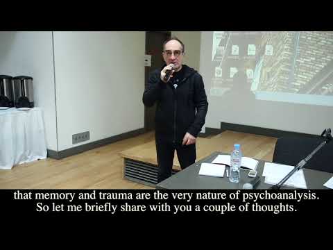 Панель 2. Травма памяти и ее эстетизация. Виктор Мазин. Вступительное слово