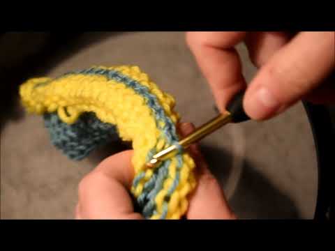 how to close tube | knitting machine