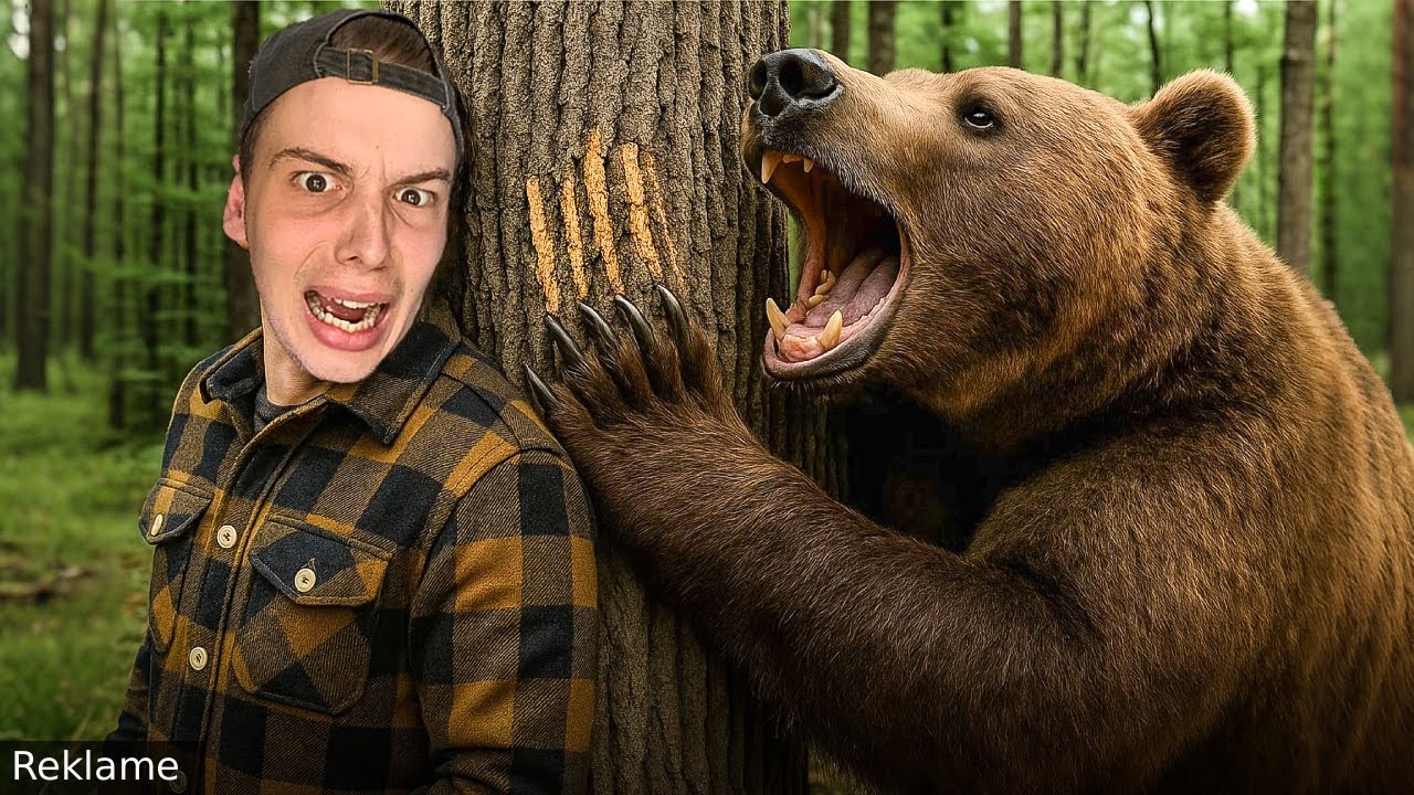 JEG MØDER EN VILD BJØRN I SKOVEN!