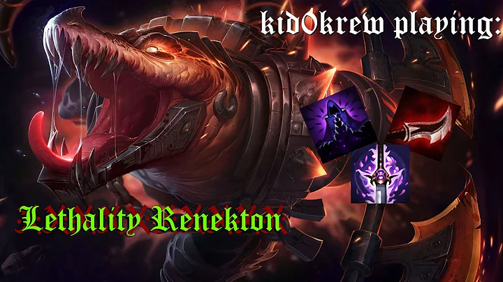 kid0krew playing: Lethality Renekton