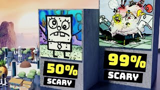 Comparison: Scariest SpongeBob Characters