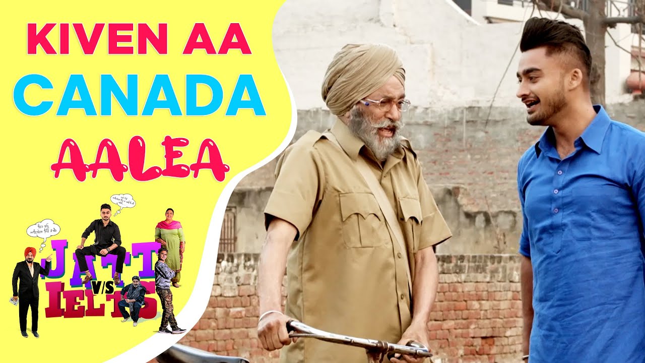 Kiven Aa Canada Aalea | JATT vs IELTS | Movie Scene | Comedy Punjabi Movies | Ohri Productions