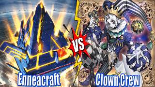 Enneacraft vs Clown Crew &amp; GMX vs Clown Crew - NEW BANLIST DB Yu-Gi-Oh!