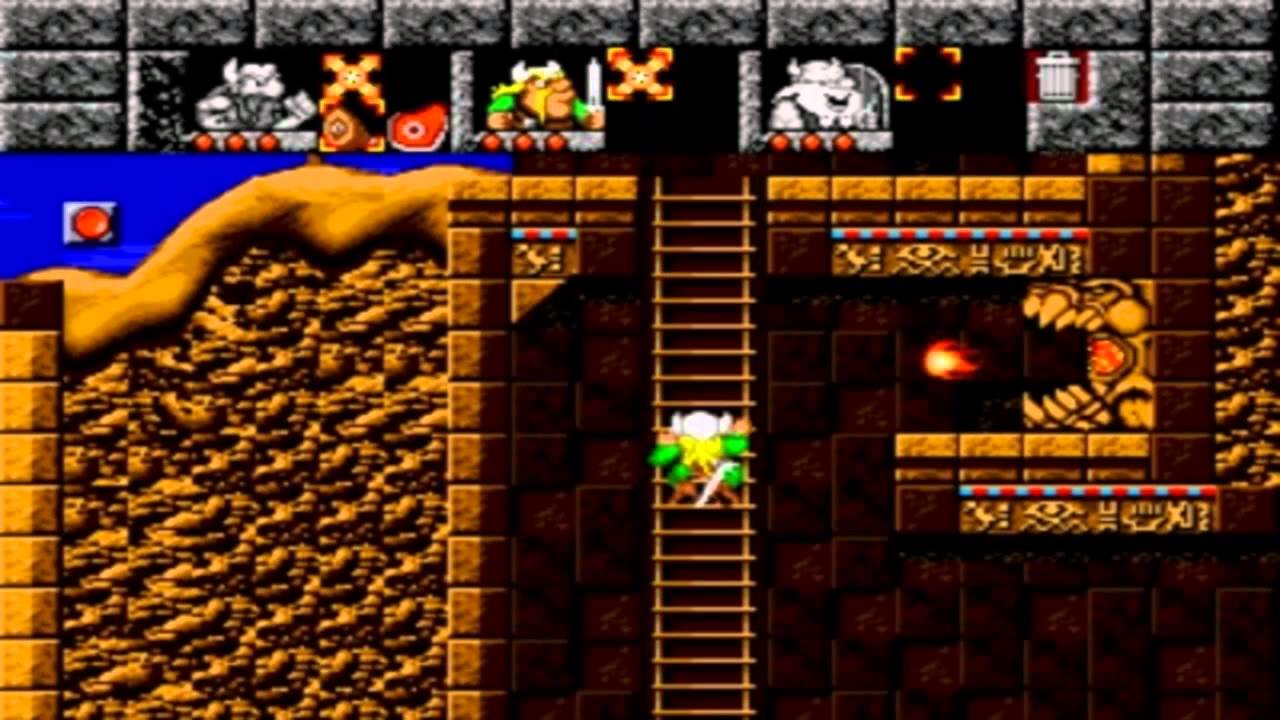 Sega Genesis] - The Lost Vikings - Level 19 (TMPL) - YouTube