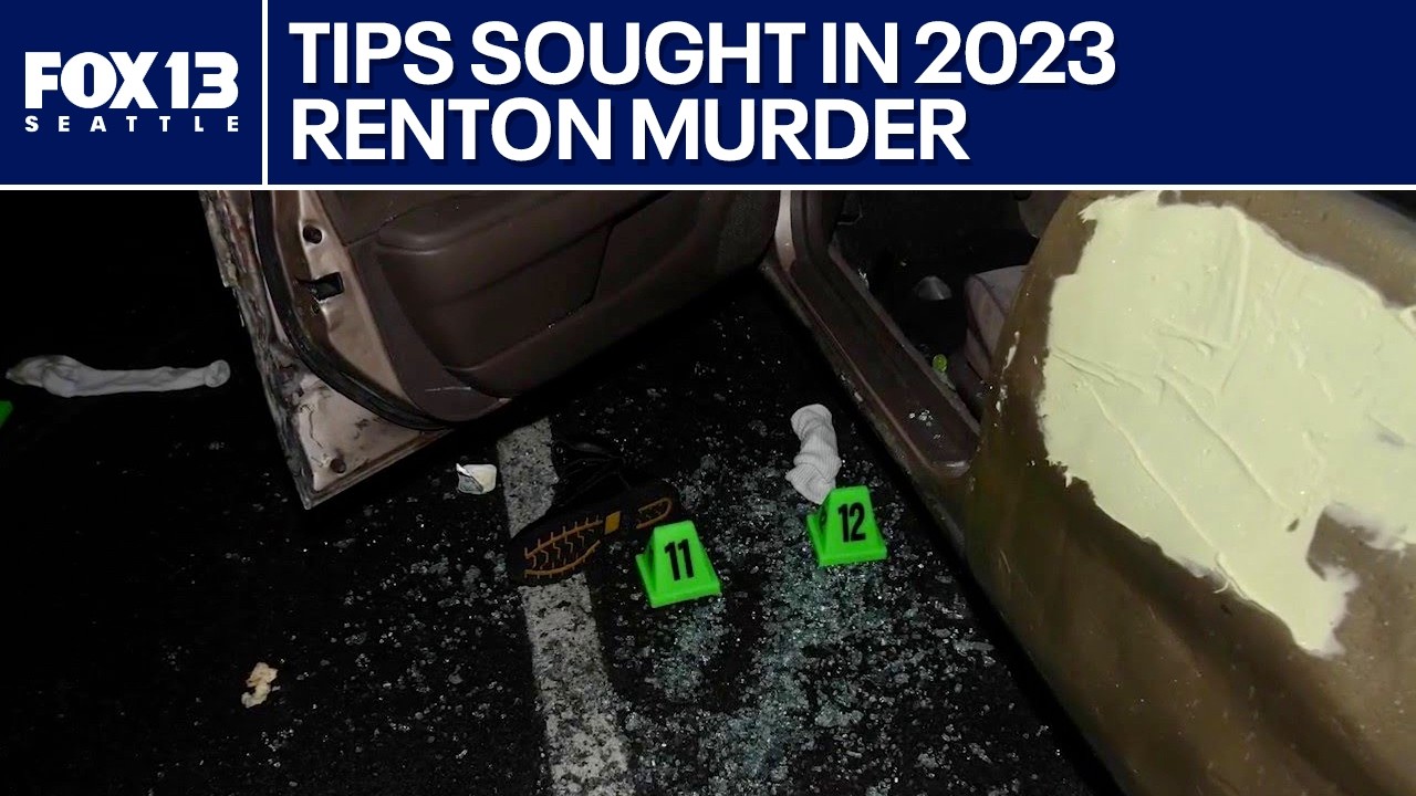 Tips sought in 2023 Renton parking lot murder | FOX 13 Seattle - YouTube