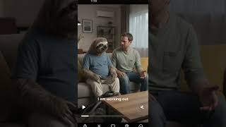He Worked Out Without Moving 😂 | SLOTHARO