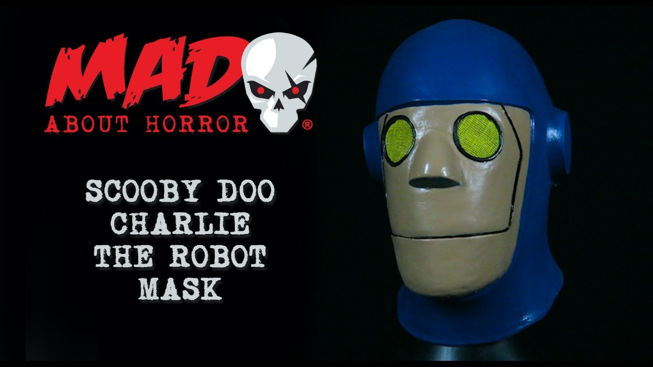 Scooby Doo Charlie the Robot Mask - Mad About Horror