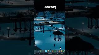 Rynek nocą #citiesskylines2 #roblox #citiesskylines #games #gaming #gamingpl #gameplay #memes #fyp