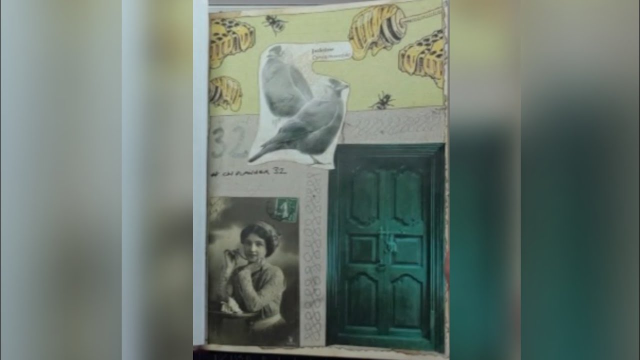 52 Weekly Collage Assignments by by Margarete Miller wk 32 