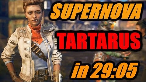 The Outer Worlds Speedrun TARTARUS ending Supernova in 29:05