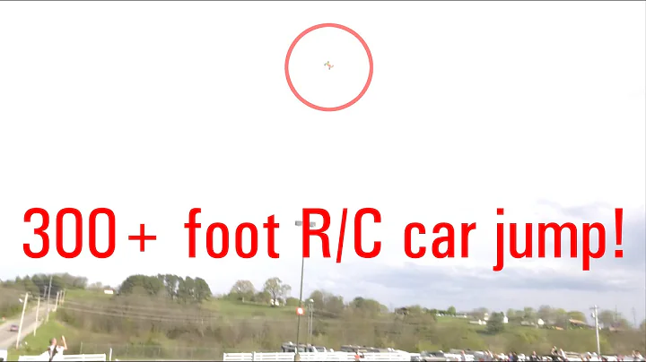 World Record 300+ Foot Rocket Powered R/C Car Jump