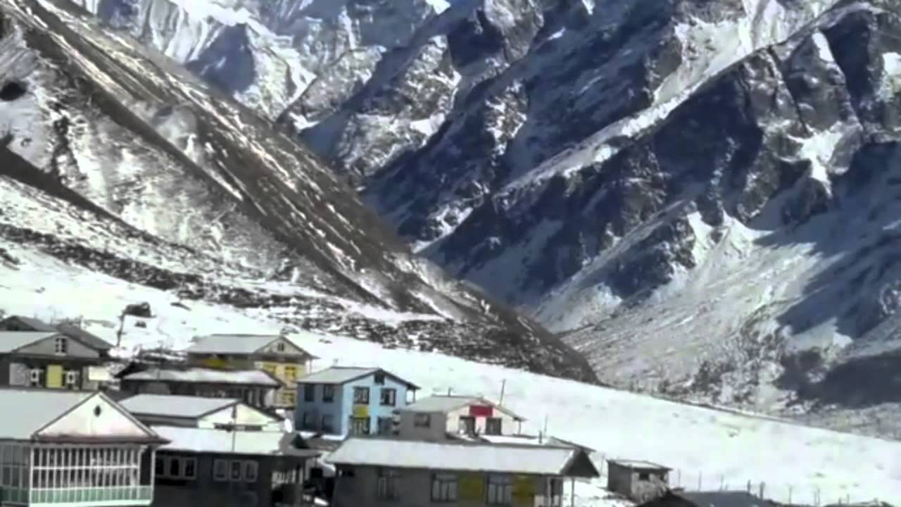 langtang trek in january