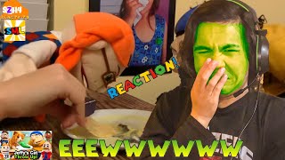 SML Movie: Jeffy's Cat Throw Up! Reaction! - PENELOPE ATE THE PUKE!!!