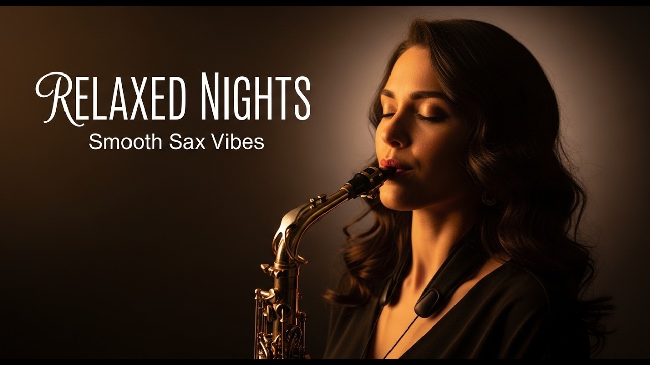 Quiet Evening Jazz 🌆 Soft Saxophone Lounge for Relaxation & Gentle Nights