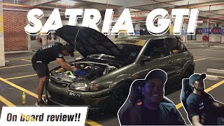 PEMINAT SATRIA GTI KENA TENGOK VIDEO NI : REVIEW MOTOKAR