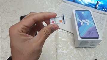 Huawei Y9S 2020  First Setup Active Insert nano Sim and Sd card- Gsm Guide