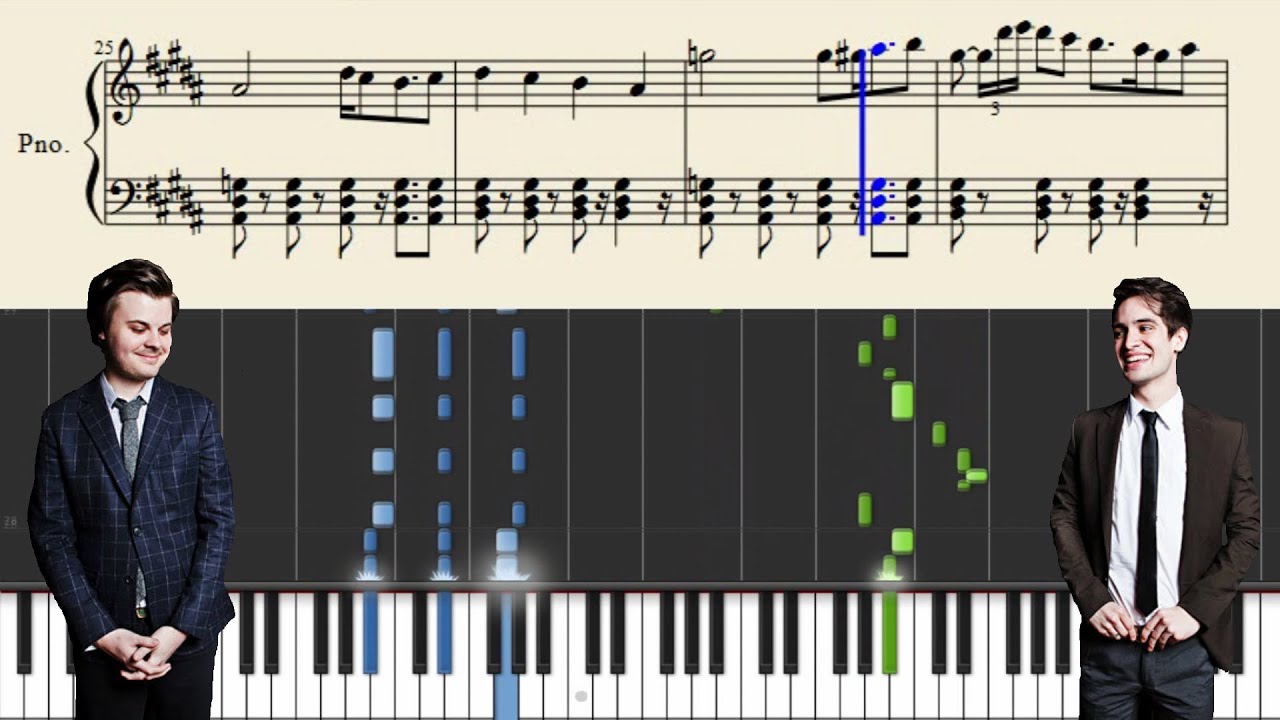 Panic! At The Disco - Nearly Witches (Ever Since We Met) - Piano Tutorial + Sheets