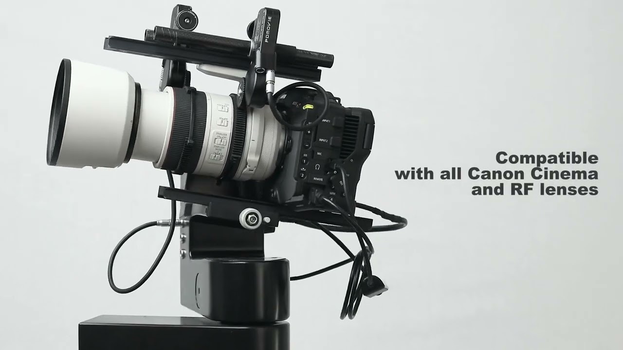 Small robotic pan tilt head Paulinho - Zanus