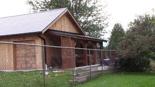 The Woodpecker Ep 202 -  A carport for my firewood at the back of the shop part 2