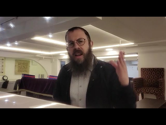 The stabbings in Beer Sheva this week - rabbi Dovid Katz Chabad West Hampstead London