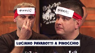 Partička: Čelovka: Luciano Pavarotti a Pinocchio