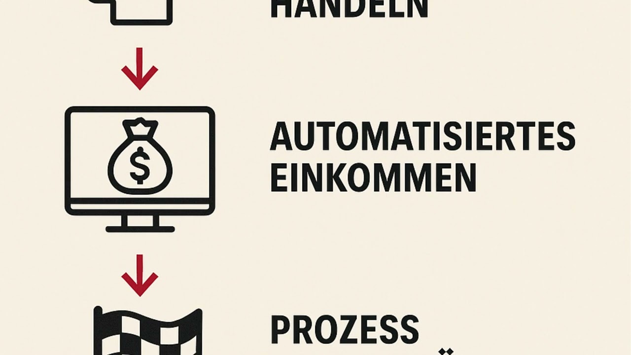 Statt Passivem Einkommen Automatisiertes Business   - Das Gunnar Kessler Prinzip