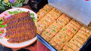 Ye Recipe Iftar Special Hai Na Seekh Kabab Na Hi Cutlet Viral Sheet Pan Kabab Recipe Turkish Kabab