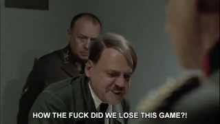 Hitler Reacts To Kentucky's Loss To Wisconsin In The 2015 Final Four