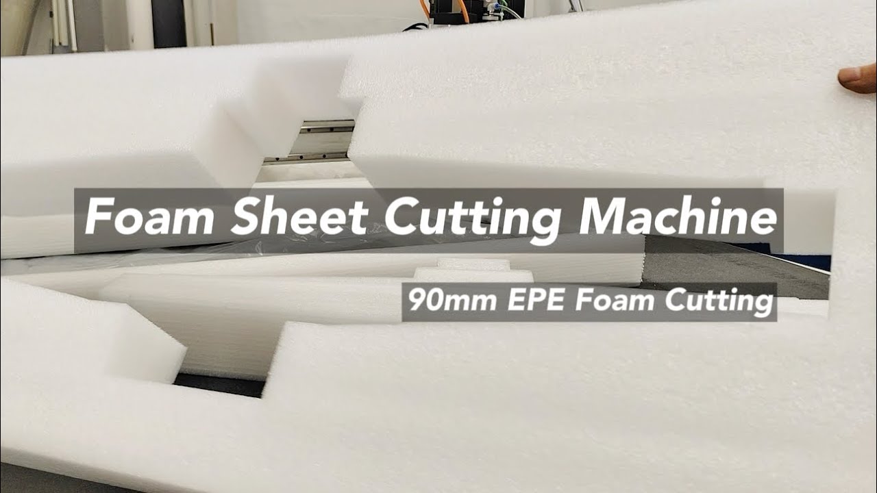 CNC Foam sheet cutting machine YouTube