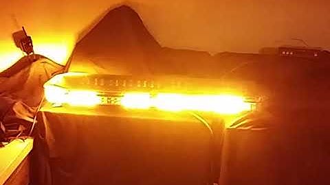Code 3 / PSE Model 2136 Amber LEDX 36" Lightbar