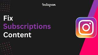 How to Fix Instagram Subscriptions Not Unlocking Content ! How to Fix Instagram Subscriptions Not Unlocking Content !